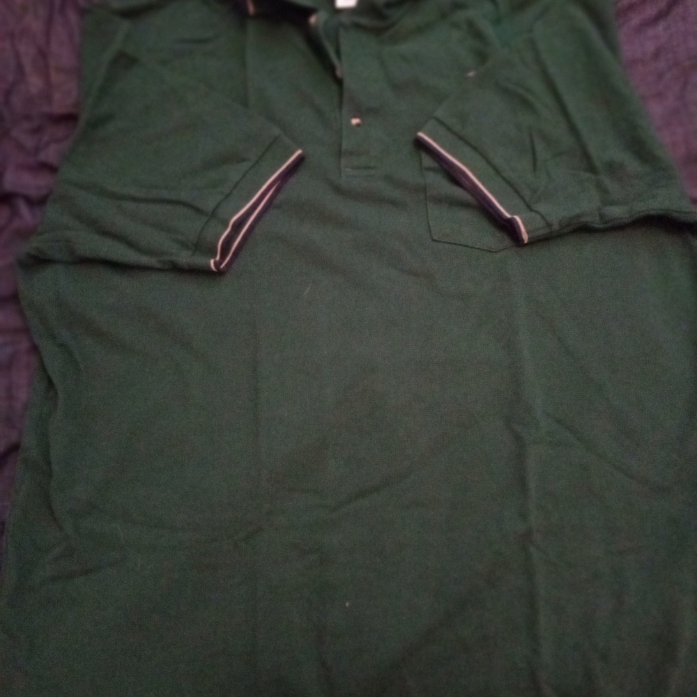 Stylish Dark Green Polo Shirt